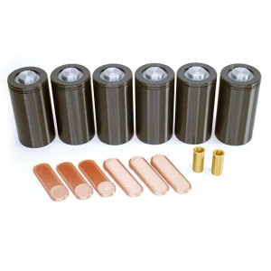Centro Vintage Dummy 6 Cells Pack With Hardware (3D Printed)
