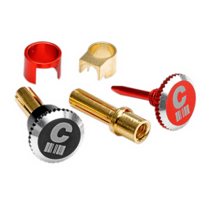 Centro Lockdown Heatsink Bullet Plug Grips With 4mm Bullets