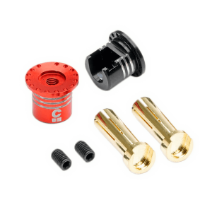 Centro Aluminium Heatsink Plug Grips With 5mm Bullets