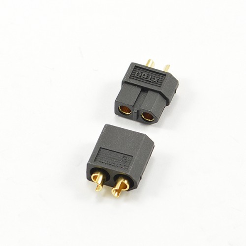 Centro XT-60 Black Connector (Male/Female)