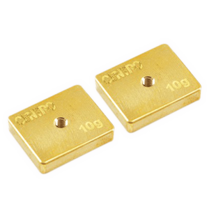 Centro Precision Brass 10g Balancing Weights (pr)