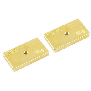 Centro Precision Brass 15g Balancing Weights (pr)