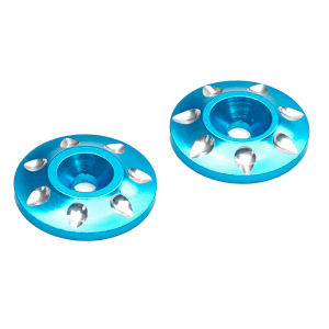 Centro 1/8th Wing Washers - Blue