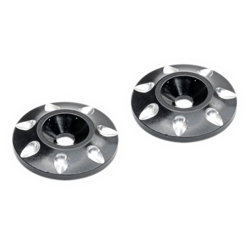 Centro 1/8th Wing Washers - Black