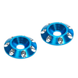 Centro 1/10th Wing Washers - Blue