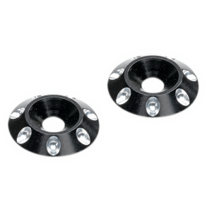 Centro 1/10th Wing Washers - Black