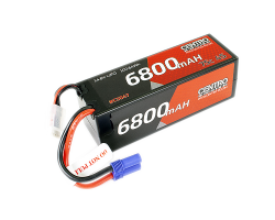 Centro 4s 6800mah 14.8v 75c Hardcase Lipo Battery EC5