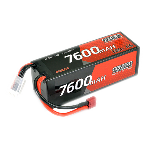 Centro 4S 7600mah 14.8v 100c Hardcase Lipo Battery