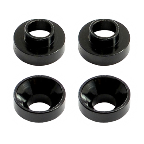 Centro Aluminium Servo Mount Collars (4) Black